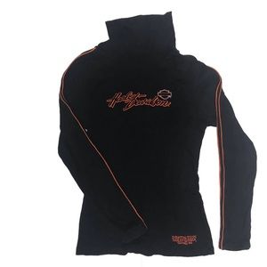 Harley Davidson Turtleneck Slim Long Sleeve